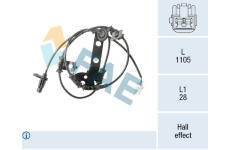 Snímač, počet otáček kol FAE 78568