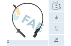 Snímač počtu otáčok kolesa FAE 78570