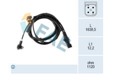 Snímač, počet otáček kol FAE 78606