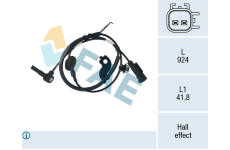 Snímač, počet otáček kol FAE 78736