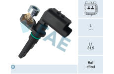Snímač, počet otáček kol FAE 78775