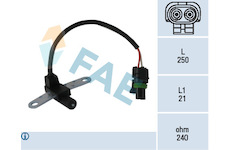 Snímač impulzov kľukového hriadeľa FAE 79020