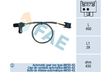 Senzor otáček, automatická převodovka FAE 79126