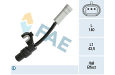 Snímač, poloha vačkového hřídele FAE 79430