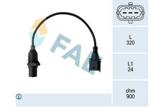 Generátor impulsů, klikový hřídel FAE 79484