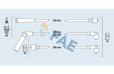 Sada kabelů pro zapalování FAE 83561