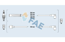 Sada kabelů pro zapalování FAE 83590