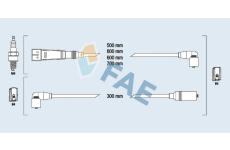 Sada kabelů pro zapalování FAE 83979
