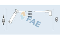 Sada kabelů pro zapalování FAE 85115