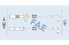 Sada kabelů pro zapalování FAE 85626