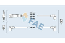 Sada kabelů pro zapalování FAE 85691