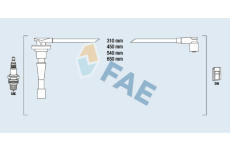 Sada kabelů pro zapalování FAE 85801
