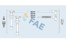Sada kabelů pro zapalování FAE 85861