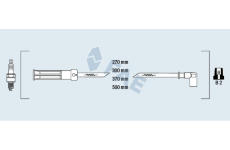 Sada kabelů pro zapalování FAE 85994