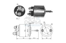 Elektromagnetický spínač, startér MEAT & DORIA 46009