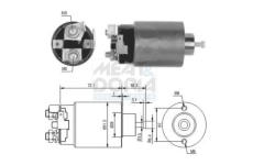 Elektromagnetický spínač pre żtartér MEAT & DORIA 46025