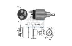 Elektromagnetický spínač pre żtartér MEAT & DORIA 46030