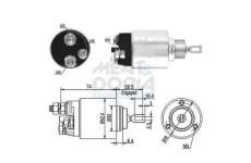 Elektromagnetický spínač pre żtartér MEAT & DORIA 46034