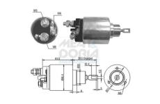 Elektromagnetický spínač pre żtartér MEAT & DORIA 46035