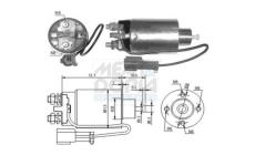 Elektromagnetický spínač pre żtartér MEAT & DORIA 46038