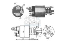 Elektromagnetický spínač pre żtartér MEAT & DORIA 46051