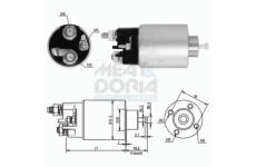 Elektromagnetický spínač pre żtartér MEAT & DORIA 46058