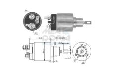 Elektromagnetický spínač pre żtartér MEAT & DORIA 46060