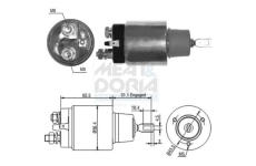 Elektromagnetický spínač pre żtartér MEAT & DORIA 46066