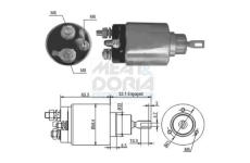 Elektromagnetický spínač pre żtartér MEAT & DORIA 46069