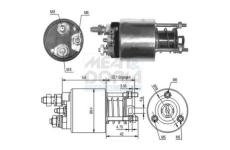 Elektromagnetický spínač pre żtartér MEAT & DORIA 46077