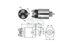 Elektromagnetický spínač, startér MEAT & DORIA 46093