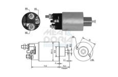 Elektromagnetický spínač pre żtartér MEAT & DORIA 46099