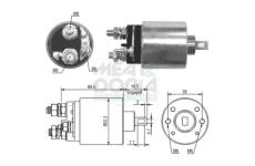 Elektromagnetický spínač pre żtartér MEAT & DORIA 46122