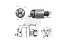 Elektromagnetický spínač pre żtartér MEAT & DORIA 46134