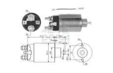 Elektromagnetický spínač pre żtartér MEAT & DORIA 46142