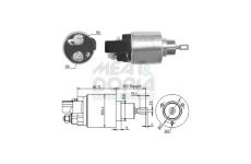 Elektromagnetický spínač, startér MEAT & DORIA 46279