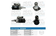 żtartér MEAT & DORIA 5010232