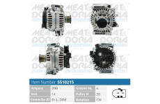 Alternátor MEAT & DORIA 5510215