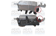Olejový chladič, motorový olej MEAT & DORIA 95180