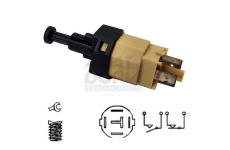 Spínač brzdových svetiel MEAT & DORIA 35010