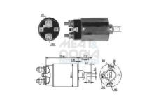 Elektromagnetický spínač pre żtartér MEAT & DORIA 46057
