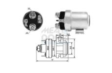 Elektromagnetický spínač pre żtartér MEAT & DORIA 46059