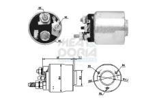 Elektromagnetický spínač, startér MEAT & DORIA 46063
