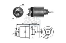 Elektromagnetický spínač pre żtartér MEAT & DORIA 46074