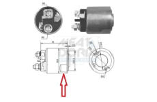 Elektromagnetický spínač pre żtartér MEAT & DORIA 46085