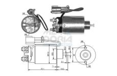 Elektromagnetický spínač pre żtartér MEAT & DORIA 46125