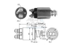 Elektromagnetický spínač pre żtartér MEAT & DORIA 46185