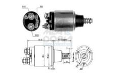 Elektromagnetický spínač pre żtartér MEAT & DORIA 46193