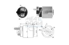 Elektromagnetický spínač pre żtartér MEAT & DORIA 46224