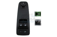 ovladač stahování okna MEAT&DORIA L sdružený FIAT, ALFA ROMEO, PEUGEOT, LANCIA